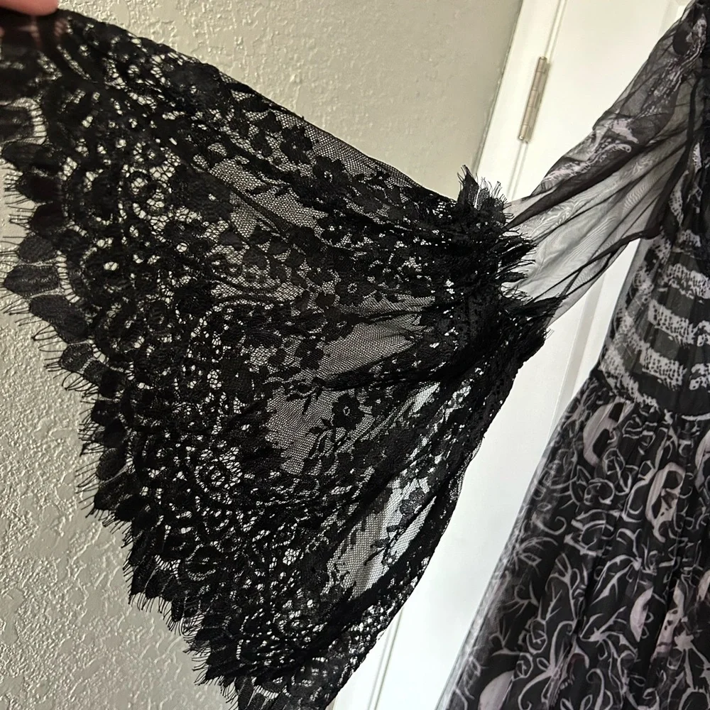 Dolls Kill - Dance With Death - Beautiful Skeleton Gown NWOT - Picture 3 of 11